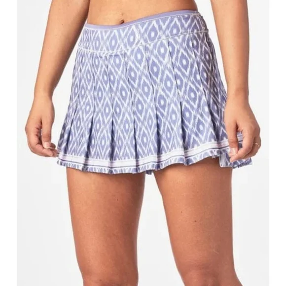 Lucky in Love Purple Patterned Mini Skirt - Picture 1 of 10